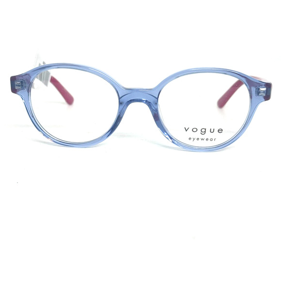 Vogue VY2005 Eyeglasses Unisex Blue Oval 43mm New 100% Authentic H1286 - Picture 1 of 7